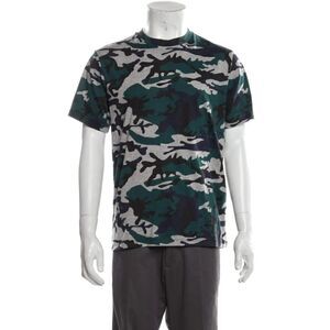 Sandro Paris Short Sleeved Camo Tee